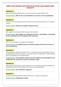 ASNT Level III Basic exam Solved Correctly Latest Update 2027&comma;&NewLine;Graded A&plus;