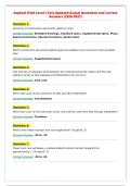 Asphalt Field Level I Test Updated Actual Questions and Correct&NewLine;Answers &lpar;2026-2027&rpar;