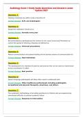 Audiology Exam 1 Study Guide Questions and Answers Latest&NewLine;Update 2027&NewLine;