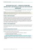 NPS Exam 2026&sol;2027 &ndash; Neonatal&sol;Pediatric Respiratory Care Specialty &vert; 200 Practice Questions with Answers & Comprehensive Study Guide