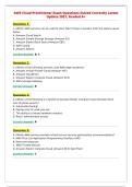 AWS Cloud Practitioner Exam Questions Solved Correctly Latest&NewLine;Update 2027&comma; Graded A&plus;
