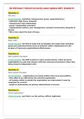 BA 350 Exam 1 Solved Correctly Latest Update 2027&comma; Graded A&plus;