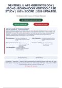 SENTINEL U APS PEDIATRIC WELLNESS SIMULATION - MARCI OWENS CASE &vert; 100&percnt; SCORE REPORT &vert; 2026 UPDATED - NORTHERN KENTUCKY UNIVERSITY