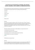 NCLEX-RN EXAM &vert; QUESTIONS & ANSWERS &vert; NEW 2026&sol;2027 &NewLine;UPDATE &vert; GRADED A&plus;&vert; 100&percnt; CORRECT &lpar;VERIFIED SOLUTIONS&rpar; 