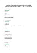 NCLEX-RN EXAM &vert; QUESTIONS & ANSWERS &vert; NEW 2026&sol;2027 &NewLine;UPDATE &vert; GRADED A&plus;&vert; 100&percnt; CORRECT &lpar;VERIFIED SOLUTIONS&rpar; 