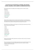 NCLEX-RN EXAM &vert; QUESTIONS & ANSWERS &vert; NEW 2026&sol;2027 &NewLine;UPDATE &vert; GRADED A&plus;&vert; 100&percnt; CORRECT &lpar;VERIFIED SOLUTIONS&rpar; 