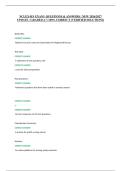 NCLEX-RN EXAM &vert; QUESTIONS & ANSWERS &vert; NEW 2026&sol;2027 &NewLine;UPDATE &vert; GRADED A&plus;&vert; 100&percnt; CORRECT &lpar;VERIFIED SOLUTIONS&rpar; 