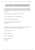 NCLEX-RN EXAM &vert; QUESTIONS & ANSWERS &vert; NEW 2026&sol;2027 &NewLine;UPDATE &vert; GRADED A&plus;&vert; 100&percnt; CORRECT &lpar;VERIFIED SOLUTIONS&rpar; 