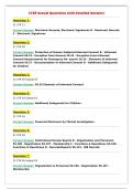 CCRP Actual Questions with Detailed Answers&NewLine;