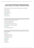 NCLEX-RN EXAM &vert; QUESTIONS & ANSWERS &vert; NEW 2026&sol;2027 &NewLine;UPDATE &vert; GRADED A&plus;&vert; 100&percnt; CORRECT &lpar;VERIFIED SOLUTIONS&rpar; 