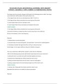NCLEX-RN EXAM &vert; QUESTIONS & ANSWERS &vert; NEW 2026&sol;2027 &NewLine;UPDATE &vert; GRADED A&plus;&vert; 100&percnt; CORRECT &lpar;VERIFIED SOLUTIONS&rpar; 
