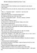 NR 446 Collaborative Health Quiz Exam 1 Notes 2026&sol;2027 &vert; Nursing Leadership & Healthcare Management