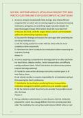 NUR 2811 CAPSTONE MODULE 2 ACTUAL EXAM 2026&sol;2027 TEST BANK &NewLine;PRACTICE QUESTIONS AND STUDY GUIDE COMPLETE ACCURATE EXAM
