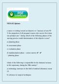 NUR 412 Quizzes 2026&sol;2027 &vert; Pathophysiology Nursing Quiz Questions & Answers &vert; Study Guide