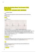 Relias Dysrhythmia Basic Test Answers &period;2024 Dysrhythmia Basic A&period;