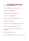 ATI PREDICTOR 2026 STUDY