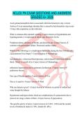 NCLEX PN EXAM QUESTIONS AND ANSWERS GRADED A&plus; 2026