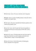 ROSTART 1 ACTUAL EXAM PAPER&NewLine;QUESTIONS WITH SOLUTIONS GRADED A