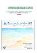COMPLETE TEST BANK&colon;&NewLine;&NewLine;For Women's Health&colon; A Primary Care Clinical Guide 5th Edition By Diane Schadewald &lpar;Author&rpar; Latest Update&NewLine; Graded A&plus; &NewLine;