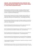 CSM 2030 - FINAL EXAM BRAND NEW ACTUAL EXAM WITH 100&percnt; VERIFIED QUESTIONS AND CORRECT SOLUTIONS&NewLine;