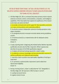 USS BLUE RIDGE ESWS EXAM &sol; ACTUAL USS BLUE RIDGE &lpar;LCC-19&rpar; &NewLine;ENLISTED SURFACE WARFARE SPECIALIST &lpar;ESWS&rpar; QUALIFICATION EXAM &NewLine;TEST BANK ACTUAL 2026&sol;2027 