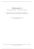 Mathematics 3 &colon; Advanced Linear Algebra &vert; UvA &vert; 2026&sol;27