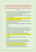 VATI GREEN LIGHT COMPREHENSIVE EXAM &sol;APPROVED VATI GREEN &NewLine;LIGHT COMPREHENSIVE FORM A&comma; B & C EXAM ACTUAL 2026&sol;2027 HIGH &NewLine;YIELD PRACTICE QUESTIONS AND STUDY GUIDE COMPLETE ACCURATE &NewLine;EXAM 