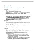 Samenvatting Statistiek 3 &vert; RUG &vert; 2026&sol;27