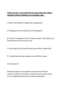 SCMN 2150 UNIT 1 QUIZ EXAM PRACTICE QUESTIONS AND CORRECT ANSWERS