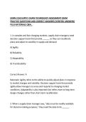 SCMN 2150 SUPPLY CHAIN TECHNOLOGY ASSESSMENT EXAM PRACTICE QUESTIONS