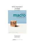 Test Bank Principles of Macroeconomics 6th Canadian Edition &vert; Mankiw&comma; Kneebone & McKenzie