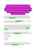 NR 327 Exam 1 Questions & ANSWERS 100&percnt; Verified Latest Update Most Recent Exam 2026-27 Actual Complete Real Exam 50 Questions and Correct Detailed Answers &lpar;Verified Answers&rpar; Already Graded A&plus; Guaranteed Success&excl;&excl; Newest Exam Just Released&excl;&excl; Instant Downlo