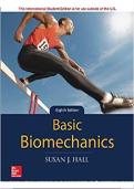 Basic Biomechanics 9th Edition Susan J&period; Hall &vert; Complete Test Bank&comma; Questions & Answers &vert; 2026&sol;2027