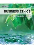 Business Ethics&colon; Ethical Decision Making and Cases &mdash; An Asia Edition 1st Edition by David L&period; Bishop &vert; Complete Test Bank&comma; Questions & Answers &vert; 2026&sol;2027