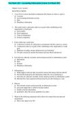 Accounting Information Systems &lpar;AIS&rpar; &vert; Complete Test Bank&comma; Questions & Answers &vert; 2026&sol;2027
