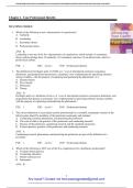 Advancing Your Career&colon; Concepts in Professional Nursing 6th Edition by Rose Kearney Nunnery &vert; Complete Test Bank&comma; Questions & Answers &vert; 2026&sol;2027