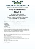 NSG 552 &vert;NSG552 &colon; Psychopharmacology&vert; Exam 1 2026&sol;2028 &vert; Newly Released &vert; Actual Exam &vert; Modules 1-3 Q&A with Rationales &vert; Wilkes &vert; Guaranteed Pass - A&plus; Graded&NewLine;&NewLine;