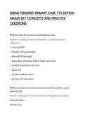 BURNS PEDIATRIC PRIMARY CARE 7TH EDITION&NewLine;MAAKS KEY CONCEPTS AND PRACTICE&NewLine;QUESTIONS