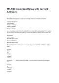 MS-900 Exam &vert; Questions & Correct Answers &vert; Microsoft 365 Fundamentals Study Guide 2026&sol;2027