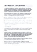 CRPC Module 8 Test Questions &ndash; Practice Exam & Study Guide