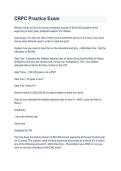 CRPC Practice Exam &ndash; Retirement Planning Questions & Exam Prep