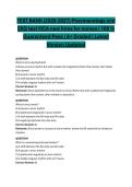 TEST BANK &lpar;2026-2027&rpar; Pharmacology and EKG test HCA new hires for nurses &vert; 100 &percnt; Guaranteed Pass &vert; A&plus; Graded &vert; Latest Version Updated