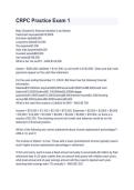 CRPC Practice Exam 1 &ndash; Retirement Planning Questions & Exam Prep