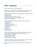 CRPC Healthcare &ndash; Retirement Healthcare Planning Study Guide & Practice Questions