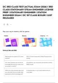 DC 3RD CLASS TEST &lpar;ACTUAL EXAM 2026&rpar; &vert; 3RD CLASS STATIONARY STEAM ENGINEER LICENSE PREP &vert; STATIONARY ENGINEER &vert; STATION ENGINEER EXAM &vert; DC 1ST CLASS BOILER &vert; JUST RELEASED