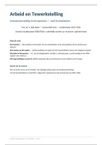 Bundel Arbeid en Tewerkstelling &lpar;UGent&comma; prof&period; Baert&rpar;&colon; samenvatting&comma; leerversie&comma; voorbeeldexamen en begrippenlijst &ndash; 2025&sol;2026