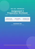 BIOL 3201 Immunology Assignment 3 Prep &ndash; Module 7 &vert; 50 Tasks with Model Answers