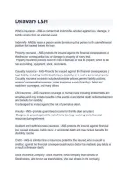 Delaware L&H &ndash; Life & Health Insurance Study Guide