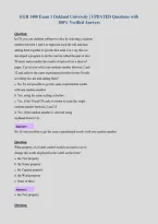 EGR 1400 Exam 1 Oakland University &vert; UPDATED Questions with&NewLine;100&percnt; Verified Answers