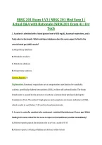 NRSG 201 Exam 4 V3 &vert; NRSG 201 Med Surg 1 &vert; &NewLine;Actual Q&A with Rationale &lpar;NRSG201 Exam 4&rpar; &vert; Ivy &NewLine;Tech